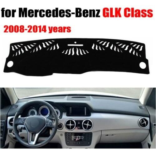 Car dashboard covers mat for Mercedes-Benz GLK Class 2008-2014 years Left hand drive dashmat pad dash cover auto accessories