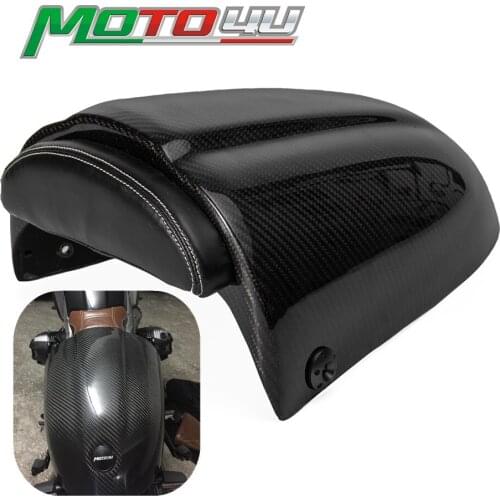 Carbon Fiver Motorcycle Rear Seat Cover Tail Tidy Swingarm Mounted Covers Modified Twill Weave For BMW R NINE T R9T R 9t