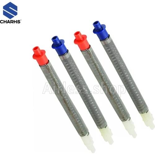 10 PCS Latex Gun Filter 60/100Mesh 218131 /218133for Airless Paint Spray Guns Magnum SG2, SG3,ST, FTx, Airless Flter L:126mm