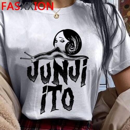 Junji Ito clothes male kawaii harajuku aesthetic harajuku kawaii japanese t-shirt