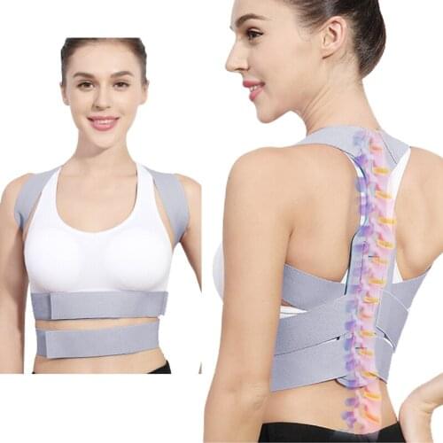 Medical Adjustable Clavicle Posture Corrector Men Women Upper Back Brace Shoulder Lumbar Support Belt Corset Posture Correction
