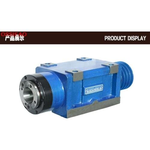 Power XL milling head BT 30 cutting without power modified drilling