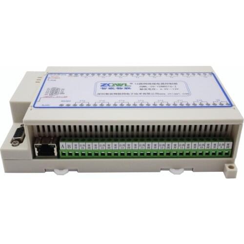 Customized 16 Channel Network Relay Controller Module 10A, Ethernet RS232 RS485 Modbus TCP RTU Isolated Web Server NPN