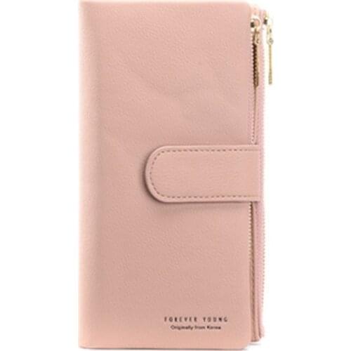 New Women PU Leather Wallets Female Long Hasp Purses Large Capacity Money Bag Phone Pocket Multifunction Clutch Coin Card Holder