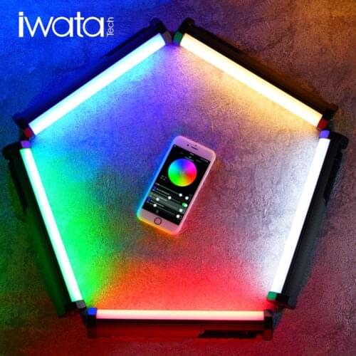 IWATA Master S Video Light Tube Portable Handheld Photography Lighting Stick 6W MasterS Phone APP control Multiple Scenes