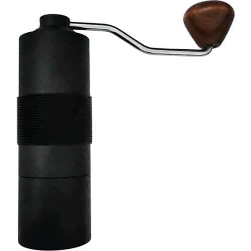 Manual Coffee Grinder, Portable Hand Crank Coffee Bean Grinder Stainless Steel Conical Burr for Home, Office