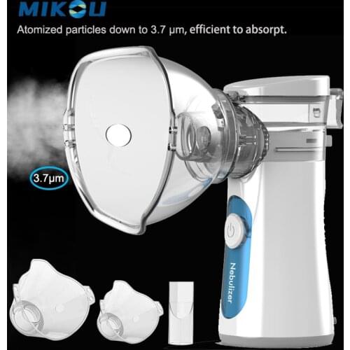 Mesh Nebulizer Mini Inhaler Atomizer For Children Adult Steam Inhale Nebulizer Portable Inalador Nebulizador Rechargeable