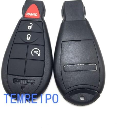 Replacement car key case for chrysler 3+1 button remote key case for chrysler 300c key