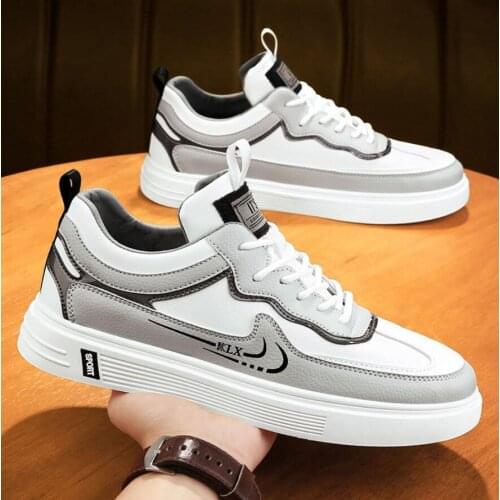 Mens white Skateboarding Shoes High Top Sneakers Breathable Street Shoes Sports Shoes Hip Hop Walking Shoes Chaussure Homme