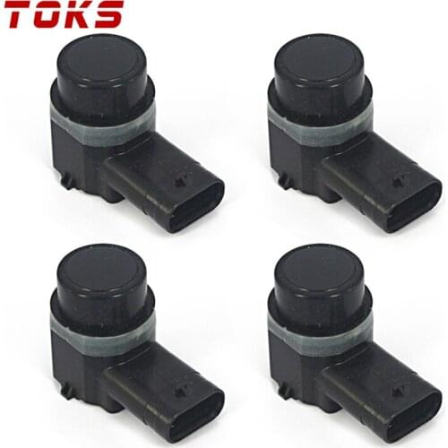 4 PCS 1T0919275A PDC Bumper Reverse Parking Assist Sensor For Audi A3 A6 A7 Q3 VW Golf MK6 Seat Skoda Jetta Phaeton 1T0 919 275A