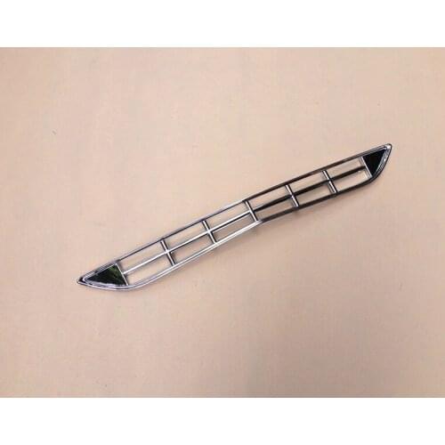 ACCESSORIES FIT FOR MAZDA 3 Axela 2014 2015 CHROME FRONT LOWER BUMPER GRILL MESH COVER MOLDING GRILLE TRIM INSERT GARNISH GUARD