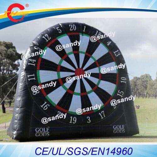 Free air ship to door,Giant adults and kids Inflatable soccer football Target Foot Dart sport Game/Kick football Dart Board
