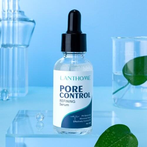 Pore control effectively repairs pores, pore shrinking essence, natural facial essence, acne scars, facial skin care 30ml