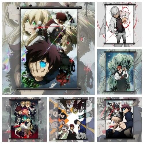 Kekkai Sensen Blood Blockade Battlefront Wall Poster Anime Posters Canvas Painting Wall Decor Poster Wall Art Picture Home Decor