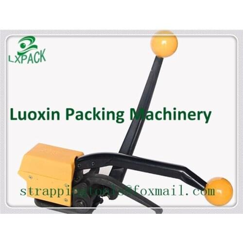 LX-PACK Lowest factory Price A333 Portable Manual Seal free Steel Strapping Tool without Seals Steel Banding Machine For 13-19mm