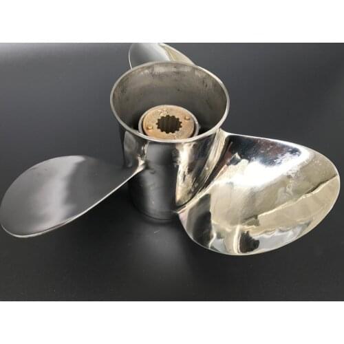 12x13 For Yamaha 25-60HP propellers stainless steel Propellers 13 tooth spline for yamaha boat accessories marine propellers