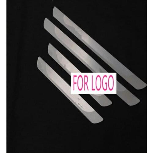 Ultrathin Stainless Steel Scuff Plate for Peugeot 301 207 307 308 408 508 2008 3008 Door Sill Exterior Welcome Pedal Accessories