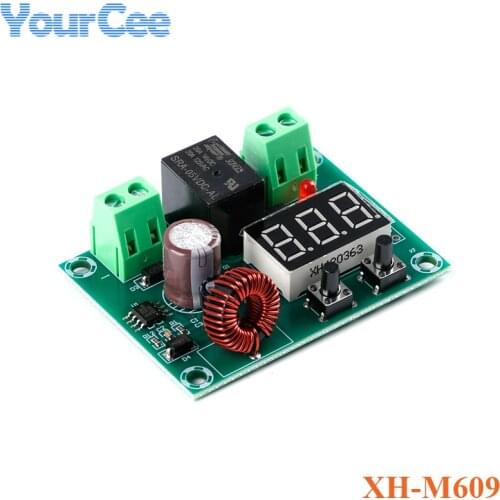 XH-M609 Charger Board Module DC12V-36V Voltage OverDischarge Battery Protection Precise Undervoltage Protection Board Module