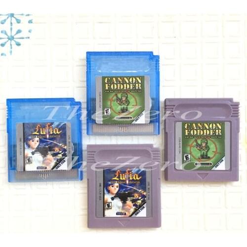 Video Game for 16 Bit Cartridge Game Console Card Cannon Fodder Lufia-The.Legend.Returns Grey/Biue shell