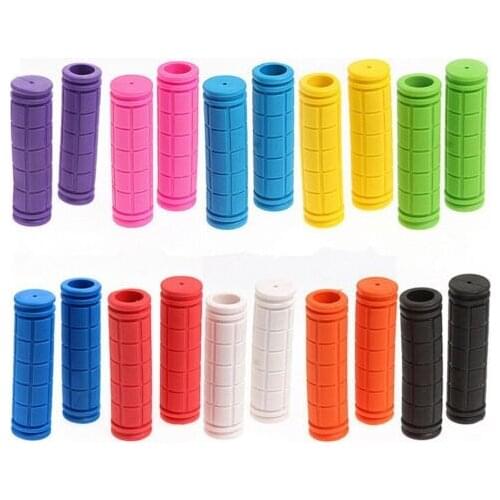 1 Pair MTB BMX Mountain Bike Road Bicycles Handlebar Fixed Gear Fixie Hand Soft Rubber Bar End Cover Bicycle Parts