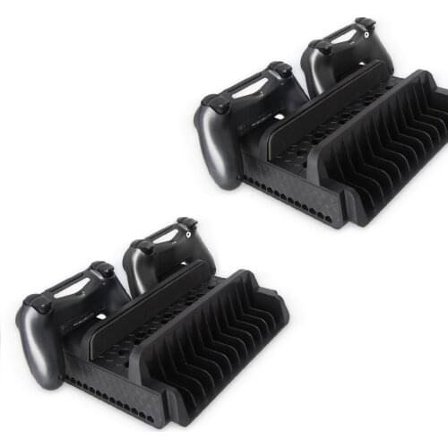 10PCS For PS4 SLIM PRO multi in one fan base bracket handle holder for Controller Charging Station heat dissipation fan stack