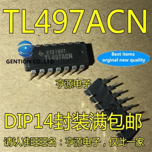 10Pcs TL497ACN TL497 DIP-14 Switching regulator chip in stock 100% new and original