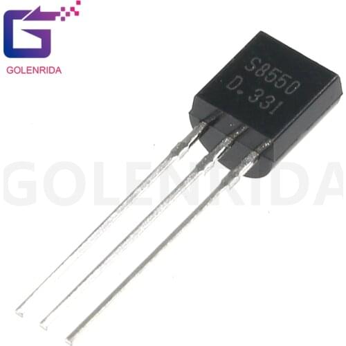 100pcs S8550 TO92 S8550D TO-92 8550 TRANSISTOR (PNP) 0.5A 40V