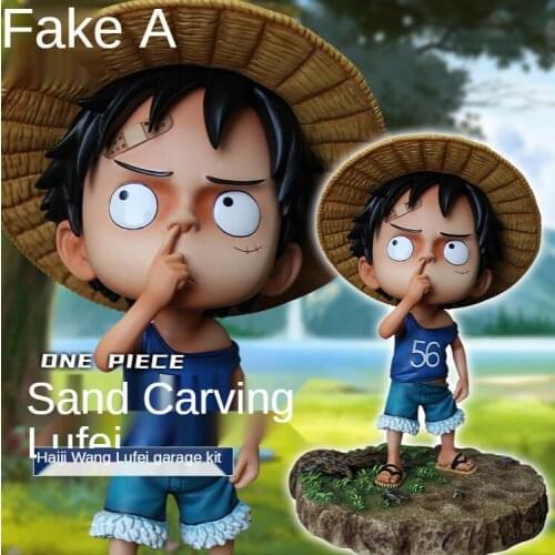 15CM Anime ONE PIECE Character Childhood Whimsy Monkey D. Luffy Action Figure Boxed Model Decoration Toy Doll Childrens Gift
