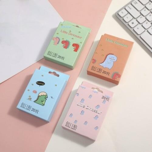 20pcs/box Waterproof Adhesive Bandages Wound Plaster First Aid Emergency Kit Band Aid Stickers for Kids Children