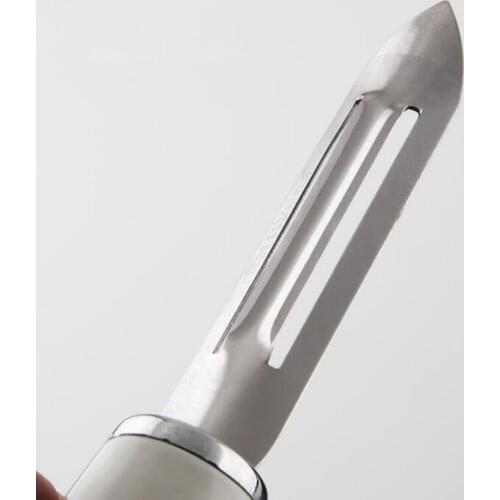 Stainless Steel Safety Antislip Fruit Vegetable Potato Peeler Knife Slicer Peel Blade New Tool For Kitchen
