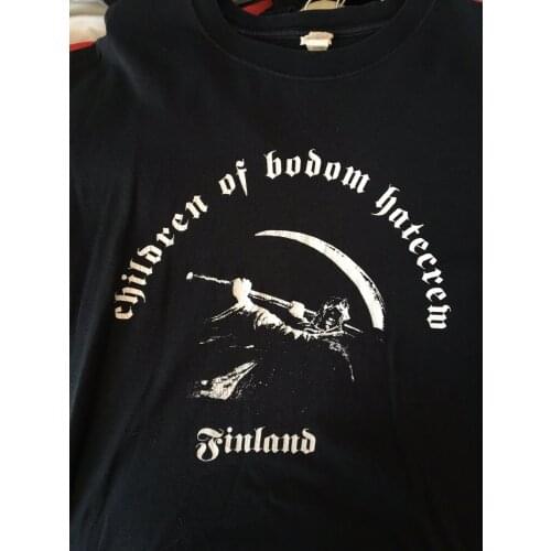 Children Bodom Shirt 2003 XL Hatecrew Finland Suomi Oranssi Ensiferum Nightwish High Quality Personality