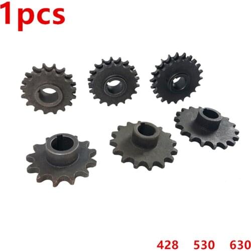 For Electric Tricycle Motor Sprocket 530 Single Row Motor Gear 14 Teeth Electric Car Accessories, Black Gear ATV Tool