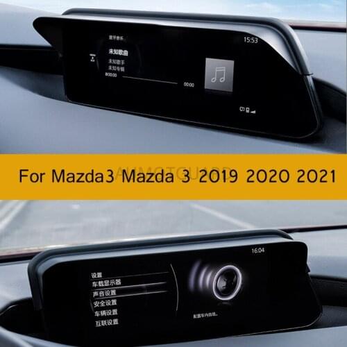 For Mazda3 Mazda 3 2019 2020 2021 Navigation Display Hood Sunshield Retrofit Decoration Car Accessories