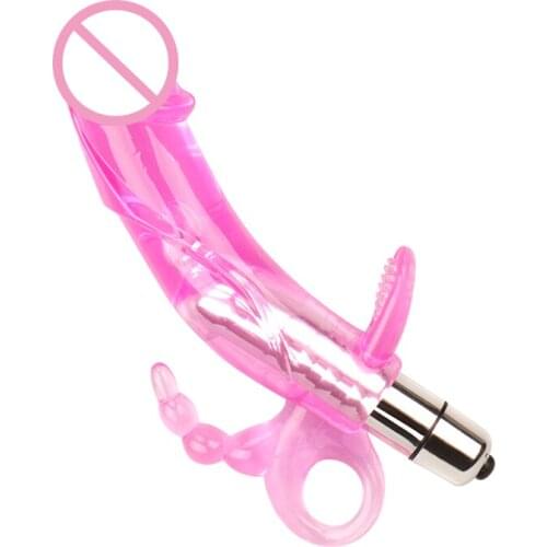 Erotic Jelly Small Dildo Vibrator Mini Dick Vibrating Penis Clitoral Anal G Spot Stimulator Goods for Adults Sex Toys for Woman