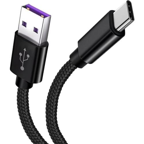 2.4A USB C Type-C Cable Fast Charging Data Sync USB Cord For Samsung S20 FE M32 F62 M12 S10 S9 S8 Plus Note 8 9 USB Type-C Cable