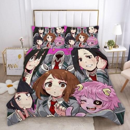 Cute Cartoon Character Quilt Cover Childrens Bedding Set Boy Girl Bed Cover Quilt Cartoon Bed Cover Duvet Cover Fornite Bedding