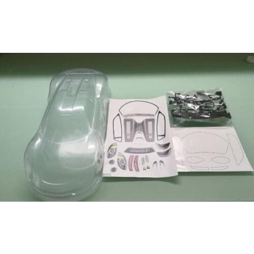 RC Body For HPI 114350 Sport 3 Flux Falken Porschee 911 GT3 OnRoad Car 1/10