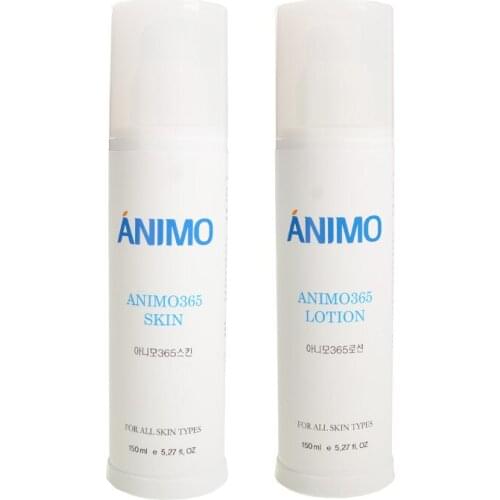 Face Toner Lotion- Animo365 Skin Lotion Set Moisturizing Nutritions Calming Skin Elastic Face Care Skin Care Korea Cosmetic