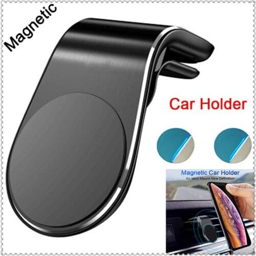 Magnetic Car Phone Stand Holder Aluminium Air Vent Mobile for Ford C-MAX Flex B-MAX Atlas Five FG F-350 F-250 E-Series
