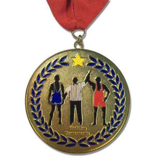 Custom Boxing medal low price professional custom gold Medal Medallion high quality custom metal sport medals