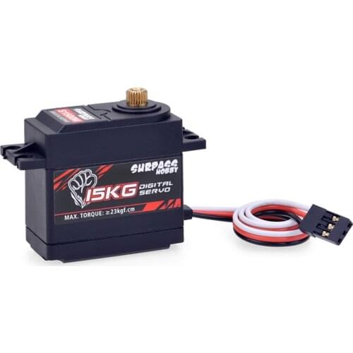 SURPASS Hobby S1500M Metal Gear 23KG Digital Servo for RC Airplane Robot 1/10 1/8 RC Monster Car Boat Duct Plane