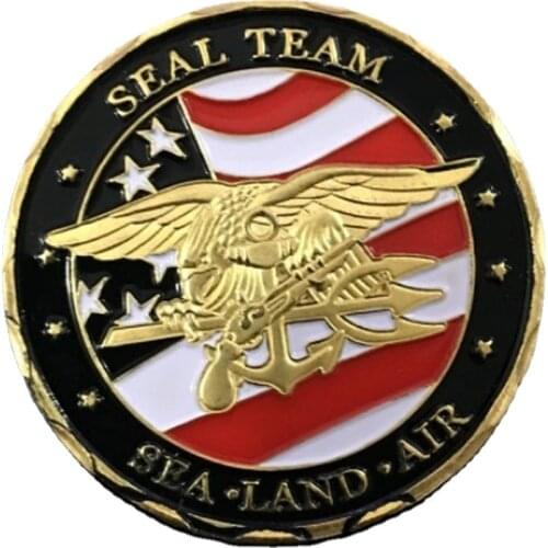 New Pirate Commemorative Coin SEAL TEAM Coin Collection Challenge Coin