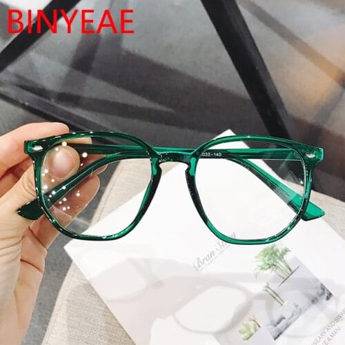 New Designer Woman Glasses Optical Frames Green Round Glasses Frame Clear lens Eyewear Candy Color eyeglasses frame Women Men
