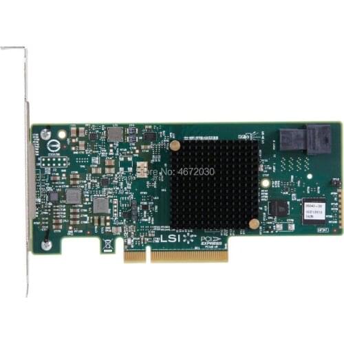 New Broadcom Avago LSI MegaRAID SAS 9341-4i/LSI 00419/Entry Line Of 4-port 12gb/s Pcie 3.0 Sata+sas Raid Controllers