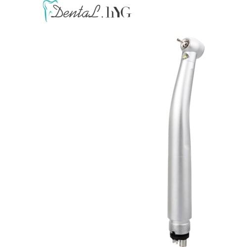Dental High Speed Handpiece Push Button Standard Head 2/4Holes Air Turbine Single Water Spring With LED Light Lamp