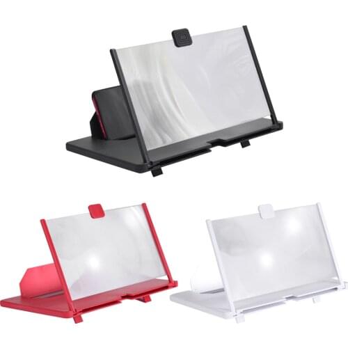 10 inch 3D HD Video Amplifier Mobile Phone Screen Magnifier Magnifying Amplifier Portable Mobile Display Desktop Stand Bracket