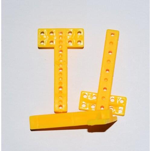 10/100pcs Plastic frame T-bar/connector/support rod/universal rod/rc car DIY toy accessories technology model parts/774525