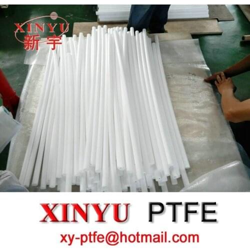 2pcs/lot 100mm,200mm Long 100% pure PTFE Round Rod, PTFE Bar Dia 10mm,15mm,18mm,20mm,25mm,30mm,35mm,40mm,45mm,50mm,55mm,60m