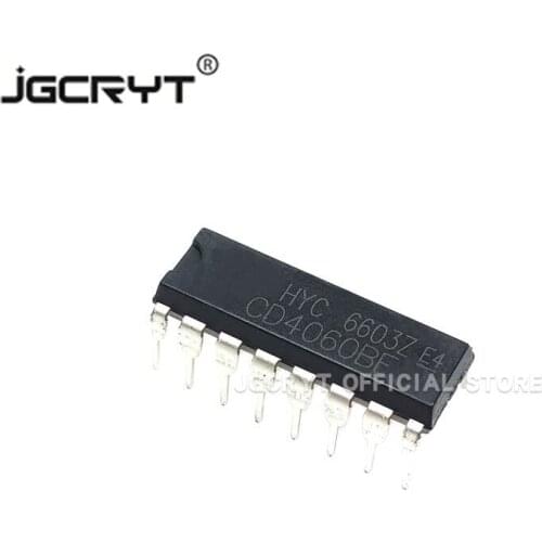 20Unids/lote CD4060BE binary counter new original DIP-16 imported TI CD4060