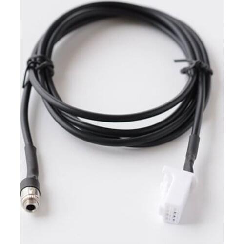 3.5mm Audio Female Socket AUX IN Input Interface Adapter Cable Fit for Suzuki HRV Swift Jimny Vitra